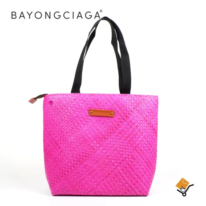 Bayongciaga Classic Pandan Bayong with Nylon Strap Shoulder Bag Lazada PH