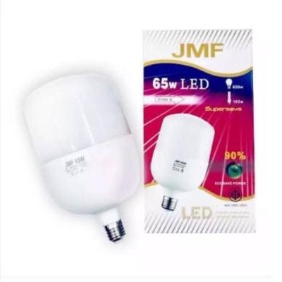 โปรโมชั่น+++ หลอดไฟ JMF LED ประหยัดพลังงาน แสงสีขาว/แสงสีเหลือง JMF LED 65W ราคาถูก หลอด ไฟ หลอดไฟตกแต่ง หลอดไฟบ้าน หลอดไฟพลังแดด