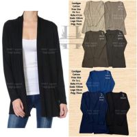 Cotton Cardigan Longcardigan Women Baju Kardigan Muslimah