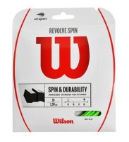 WILSON Revolve Spin ขนาด 1.30/16 เอ็นไม้เทนนิส Tennis String