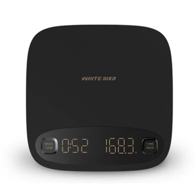 USB Charging Coffee Scale with Timer Digital Kitchen Scales Electronic Waterproof Scale LED Food Weight Scale Precision 2KG0.1g