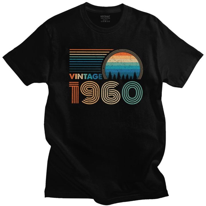 classic-vintage-1960-tshirt-men-crewneck-short-sleeve-60s-t-shirt-100-cotton-regular-fit-tee-shirt-merch