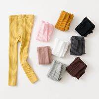 ✺ Spring Autumn Girl Leggings Cotton Tights Fille Kids Trouser Girls Pants Skinny Children Leggings Trousers Winter Bowknot Tights