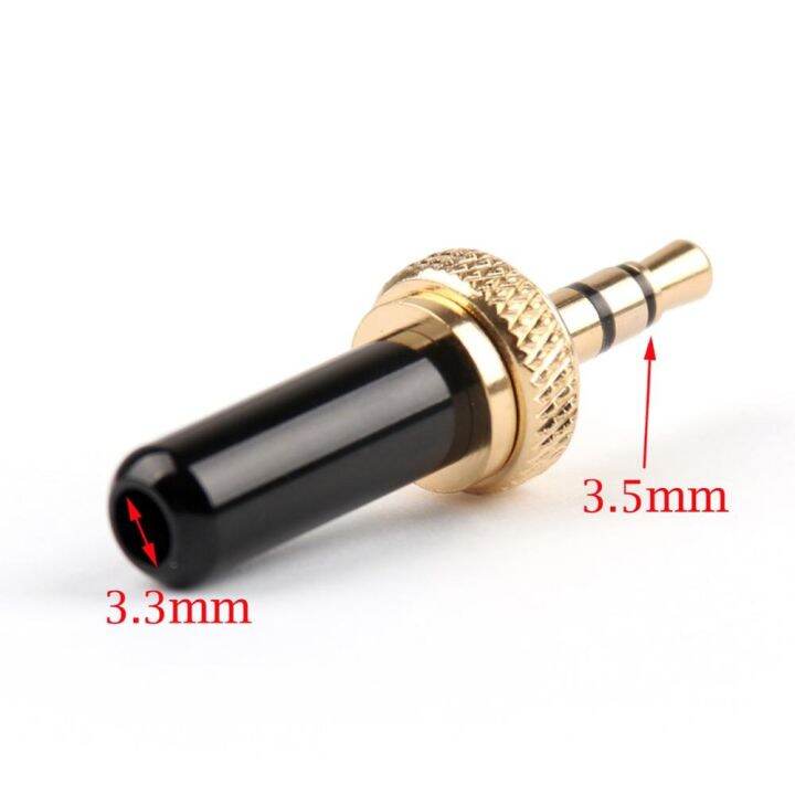 areyourshop-special-mini-3-5mm-screw-lock-stereo-jack-plug-gold-plated-for-sennheiser-earphone-connector