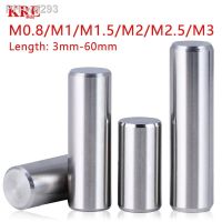 KRE 100Pcs M0.8 M1 M1.5 M2 M2.5 M3 Dowel 304 Stainless Steel Solid Cylindrical Pins Supply Non-Standard Size Locat Parallel Pin