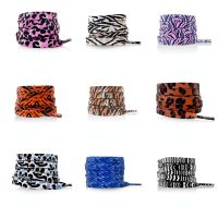 24 colors Dragon Tiger Leopard Snake 4 Colors Fashion Colorful Shoelaces Creative Flat Canvas Sneakers Shoes Laces Shoes Strings