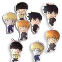 Mob 100 Cartoon Psycho Characters Stuffed Toy Pillows Pendants Toy Plush Cushion