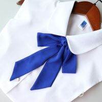 Black hand made chiffon long ribbon shirt uniform accessories bowknot vigorous g Vitality Girl hand-Knot Bow 6.12