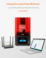 Official Creality HALOT ONE (CL-60) Resin 3D Printer with Precise Integral Light Source | WIFI Control and Fast Printing | Dual Cooling and Filtering System | Assembled Out of The Box. 