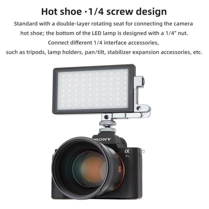 boling-bl-p1-12w-photography-lighting-with-rgb-full-color-dimmable-2500k-8500k-for-dslr-camera-studio-vlogging-led-light-phone-camera-flash-lights