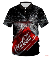 Coca-Cola 2023 design- 2023 new polo~Coca-Cola high quality fully sublimated polo shirt020 New polo shirt