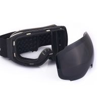 Snowmobile Ski Goggles Men Women Double-layer Lens Anti Fog UV400 Skiing Glasses Snowboard Windproof Detachable Eyewear