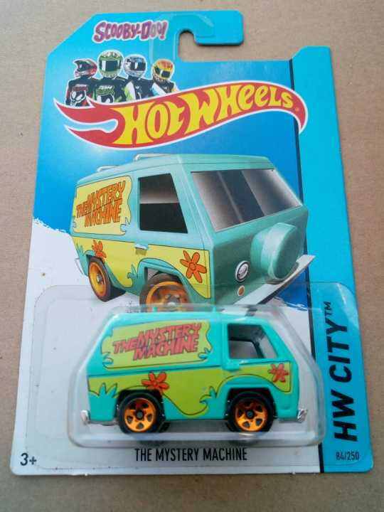 Hot Wheels The Mystery Machine Blue ScoobyDoo! Lazada Indonesia