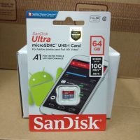 Sandisk Ultra Micro SD UHS-I A1 64GB 100Mbps