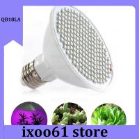 ixoo61 store Full Spectrum LED Grow Light Hydroponics Lighting 12W E27 LED 166 Leds Red and 34 Leds Blue greenhouse Plant lamps 110V/220V