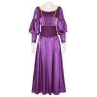Disney The Little Mermaid Vanessa Cosplay Costume Dress For Women Purple Long Dresses Clothes Halloween Costumes For Women