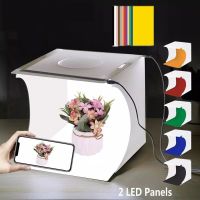 Puluz Led Studio Lightbox กล่องถ่ายรูป สตูดิโอแบบพับได้ ไซด์ 20*20 cm