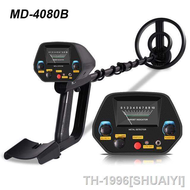 shuaiyi-เครื่องตรวจจับโลหะน้ำหนักเบา-md-4080-ความแม่นยำสูงพร้อม-pinpointer-disc-และโหมดโลหะทั้งหมดกันน้ำคอยล์ค้นหาสมบัติทอง