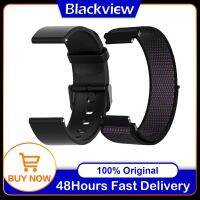 Blackview 2PCS Smartwatch Band 20mm Watch Strap TPU Nylon Bracelet Compatible with IOWODO Blackview R3/R3Pro/X3Pro/X3MAX/R5/R2