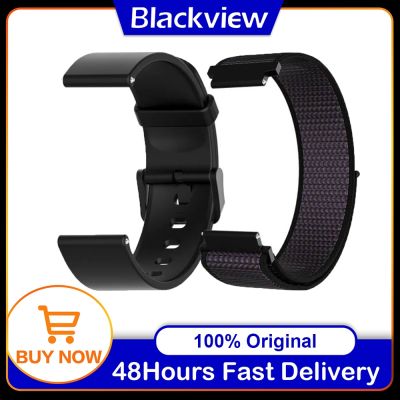 ▪ Blackview 2 sztuk opaska Smartwatch 20mm pasek zegarka miękka TPU nylonowa bransoletka kompatybilny z IOWODO Blackview R3/R3Pro/X3Pro/X3MAX/R5/R2