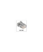 SuperSales - X3 ชิ้น - หัวแลนตัวผู้ ระดับพรีเมี่ยม RJ45 CAT5 (10ชิ้น/แพ็ค) US-1001 ส่งไว อย่ารอช้า -[ร้าน ThanakritStore จำหน่าย ไฟเส้น LED ราคาถูก ]