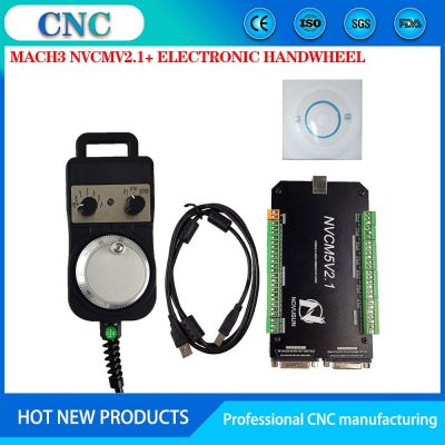 ◑✐ NVCM CNC controller MACH3 USB interface board for stepper motor brand new 3-axis 4-axis 5-axis 6-axis electronic handwheel