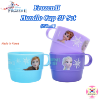 [LiLFANT] Frozen Ⅱ Handle Cup 3ชิ้น/เซ็ต,250Ml,Mug, Mug, Stacking Cup , Made In Korea