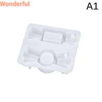 ?【Lowest price】Wonderful แม่พิมพ์ซิลิโคนรูปลูกกวาดทรายเหลวใสสำหรับเครื่องปั่นน้ำมันเรซินยูวีแม่พิมพ์พวงกุญแจสำหรับงานหัตถกรรมจี้เครื่องประดับทำมือ