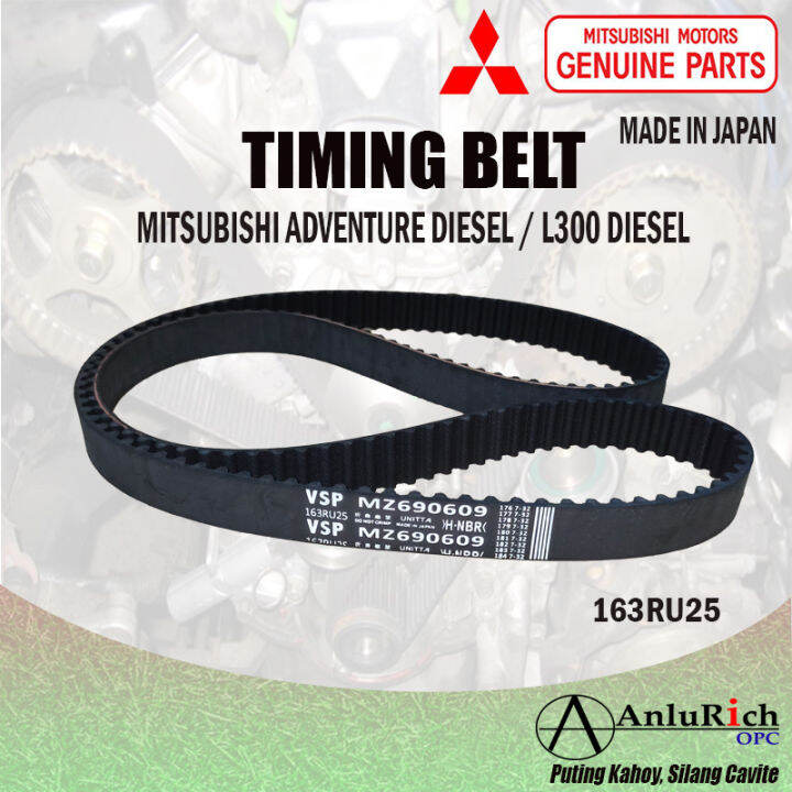 GENUINE MITSUBISHI TIMING BELT FOR MITSUBISHI ADVENTURE / L300 DIESEL
