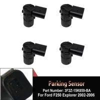 ใหม่4PCS PDC เซ็นเซอร์ที่จอดรถเครื่องตรวจจับเรดาร์ Ultrasonic สำหรับ Ford F150 F250 F350 2001-2014 3F2Z-15K859-BA 3F2Z15K859BA Sensor