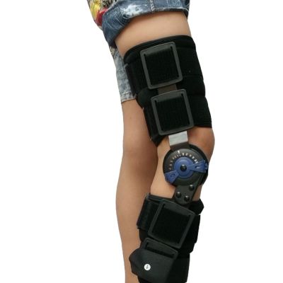 ✱❅✇ Kids Post Op Hinged Knee Braces ROM Medical Osteoarthritic Knee Support For Children With Lock For Walking Laying And Sports