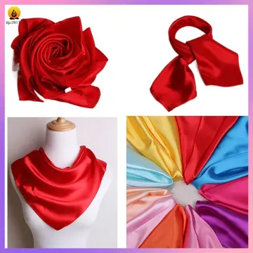 Silk Scarf Plain - Buy online