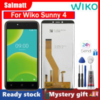 Salmatt หน้าจอเดิมสำหรับ Wiko Sunny4 LCD หน้าจอ LCD ชิ้นส่วนหน้าจอสัมผัสแสดงสำหรับ Wiko Sunny4จอสำรอง