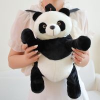 35/45cm Panda Plush Backpack Cartoon Cute Plush Toy Soft Stuffed Animal Shoulder Bag for Kids Girls Birthday Gifts