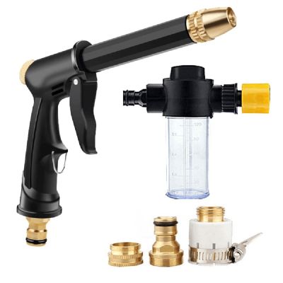 【YF】♈◇❉  Pressure Gun Cleaning Car Machine Garden Watering Hose Nozzle Foam Pipe