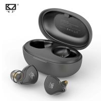 KZ S1D S1 TWS หูฟัง5.0บลูทูธหูฟังแบบไดนามิกไฮบริดควบคุมด้วยการสัมผัสตัดเสียงรบกวนกีฬาหูฟังสำหรับวิ่ง KZ S2 Z1 PRO