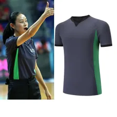 Professional Referee Basketball Jersey Women & Men Referee Basketball Shirt  Short Sleeve Judge Tops Slim Umpire Sports Uniform - AliExpress