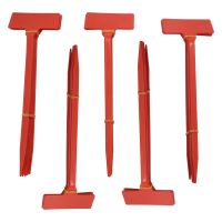 Gardens Planting Tools 50 Pcs Bonsai Plastic Plant Labels Garden Labels T-Type Upturned Garden Tags Markers Nursery Upturned