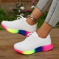 bjh☈  for 2023 Woman Breathable Mesh Platform Size Sneaker