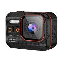 VIRAN 4K60FPS กล้องแอคชั่นแคมเมราไวไฟรีโมทคอนโทรล30ม. กันน้ำ170 ° กล้องติดรถยนต์กล้องแอคชั่นแคมเมรามุมกว้างกล้องกีฬา Go Pro