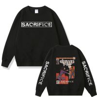 I Dont Want To Sacrifice for Your Love Double Sided Printed  Long Sleeve Sweatshirt Men Quality Comfortable Sweatshirts Size XS-4XL