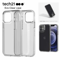 【16- digits】 Tech21 Evo Clear Super Anti-Drop โปร่งใสเคสโทรศัพท์สำหรับ iphone iPhone 13 12 Pro Max 12 Mini 11 Xs Max XR 7 8