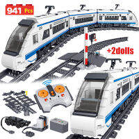 941Pcs City Electric Harmony Rail รีโมทคอนลรุ่น Building Blocks Train Track RC รถอิฐของเล่นสำหรับ Boy Gifts