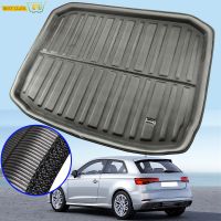 Boot Liner Trunk Mats สำหรับ Audi A3 S3 RS3 8V Sportback Hatchback 2013-2018ด้านหลัง Cargo ชั้นถาด2014 2015 2016 2017