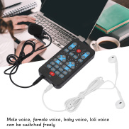 Lightnice mini Bộ ĐỔI GIỌNG NÓI 8 hiệu ứng âm thanh hỗ trợ làm đẹp đa ngôn