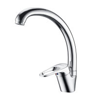 LEDEME Multi-color Kitchen Faucet Modern Style Home Cold and Hot Water Tap Single Handle Kitchen Faucets Black White Khaki L5913