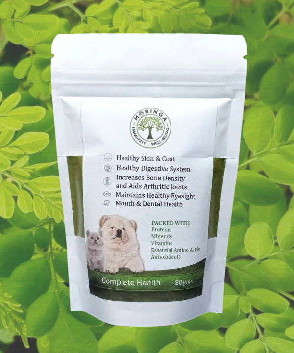 ORGANIC MORINGA / MALUNGGAY POWDER FOR DOGS AND CATS FOOD TOPPER