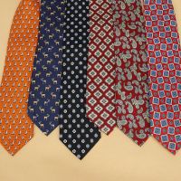 New Designs Classic Silk Men Tie Floral Plaid 9cm Red Printed Necktie Gravata Ties for Men Formal Wear Business Wedding Neckties