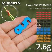 20/10/6pcs Tent Rope Buckle Aluminum Alloy Outdoor Camping Parachute Cord Buckle Tensioners Fastener Travel Awning Buckles Tools