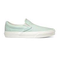 Vans รองเท้าผ้าใบ Slip-On Brushed Twill Soothing Sea/Snow White ( VN0A38F7VLP )